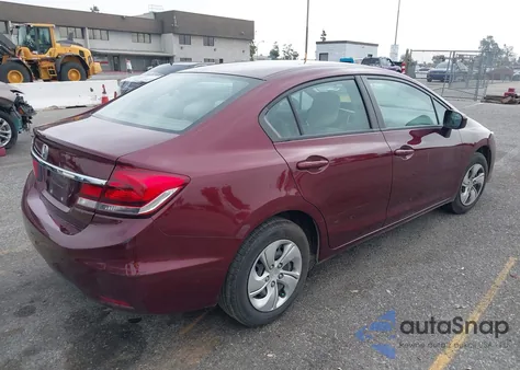 2014 Honda Civic Lx from USA, damaged, VIN 2HGFB2F5XEH500285